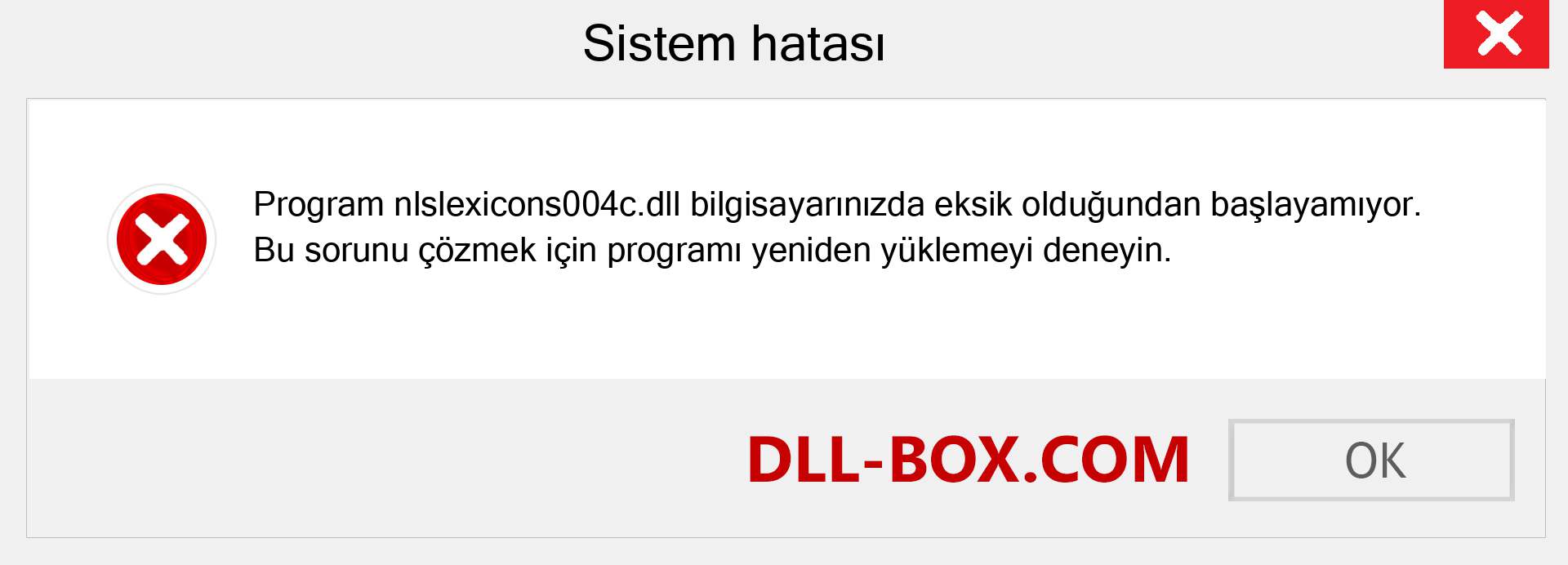 nlslexicons004c.dll dosyası eksik mi? Windows 7, 8, 10 için İndirin - Windows'ta nlslexicons004c dll Eksik Hatasını Düzeltin, fotoğraflar, resimler